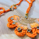 Kesari Zari Bhaiya Bhabhi Rakhi Set - Image 3
