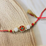Pearl Grace Bhaiya Bhabhi Rakhi Set - Image 3