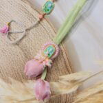 Blossom Pearl Bhaiya Bhabhi Rakhi Set - Image 2