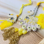 Swan Elegance Bhaiya Bhabhi Rakhi Set