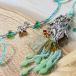 Radha Krishna Bhaiya Bhabhi Rakhi Set