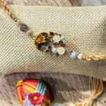Floral Crystal Rakhi Hamper Set - Image 2