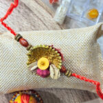 Rustic Heritage Rakhi Hamper Set - Image 2