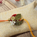 Prosperity Leaf Rakhi Hamper Set - Image 2