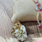 Pearl Lotus Rakhi Hamper Set - Image 2