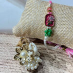 Pink Blossom Rakhi Hamper Set - Image 2