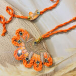 Kesari Zari Bhaiya Bhabhi Rakhi Set - Image 2