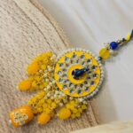 Mayur Kundan Bhaiya Bhabhi Rakhi Set - Image 3