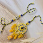 Mayur Kundan Bhaiya Bhabhi Rakhi Set